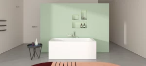 Прямоугольная встраиваемая ванна m-onebathtubs medium